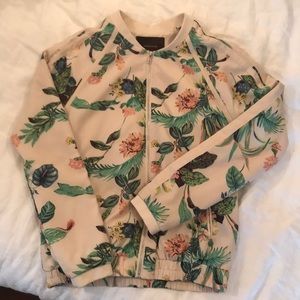 Madison Scotch floral bomber
